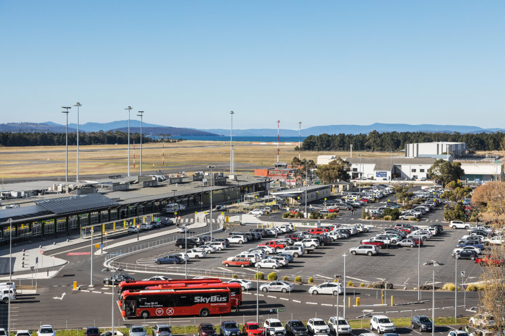 car park from above